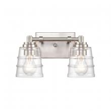  67961/2 - Pulsate 13'' Wide 2-Light Vanity Light - Satin Nickel