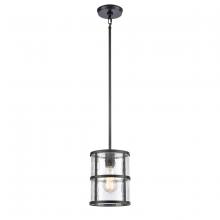 ELK Home 82074/1 - Solace 7'' Wide 1-Light Mini Pendant - Matte Black