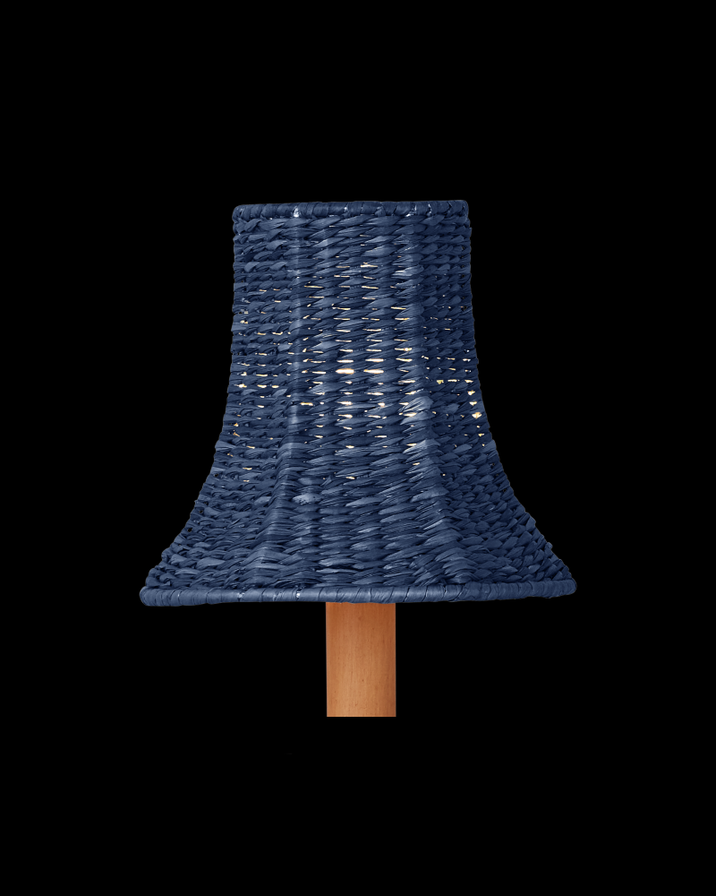 Belle Indigo Chandelier Shade