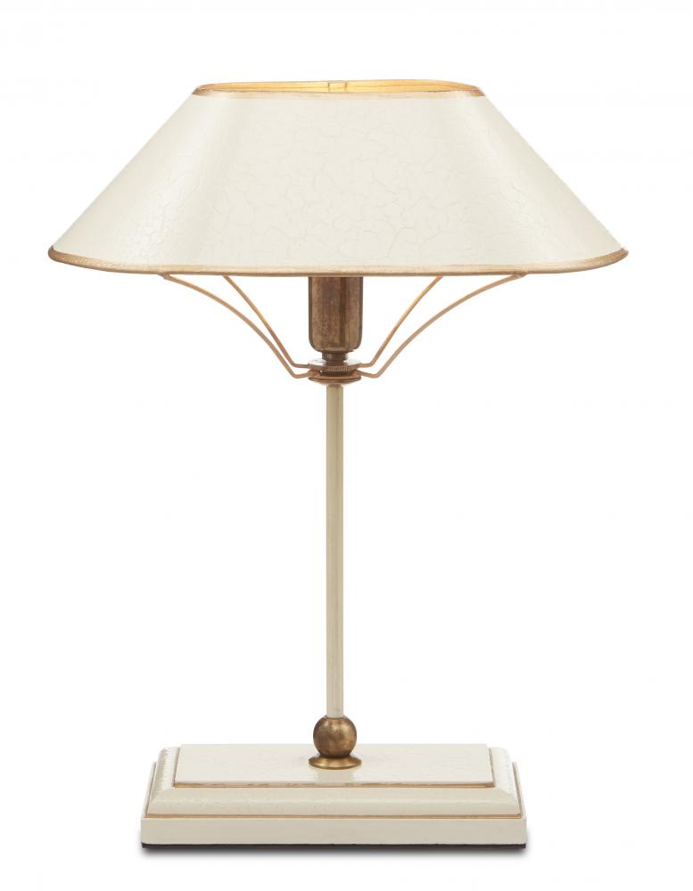 Daphne White Table Lamp