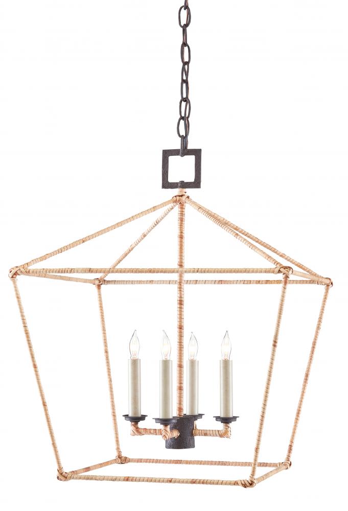 Denison Medium Rattan Lantern