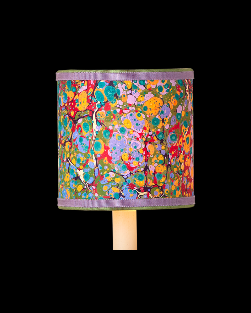 Marble Multi-Color Paper Drum