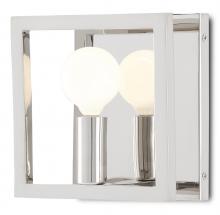 Currey 5900-0037 - Quadrato Nickel Wall Sconce