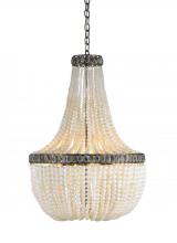 Currey 9970 - Hedy Cream Beaded Glass Chandelier