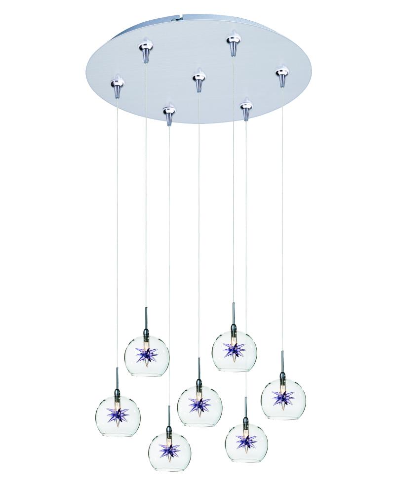 Starburst 7-Light RapidJack Pendant and Canopy