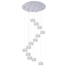 ET2 E95502-100SN - Elements-Multi-Light Pendant