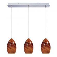 ET2 E94840-114SN - Minx 3-Light RapidJack Pendant and Canopy